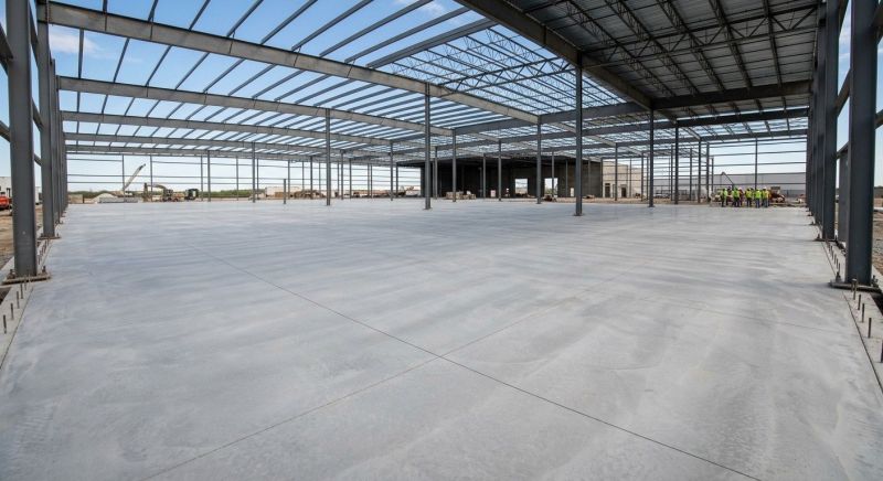 Commercial Slab Installation in Fargo, ND